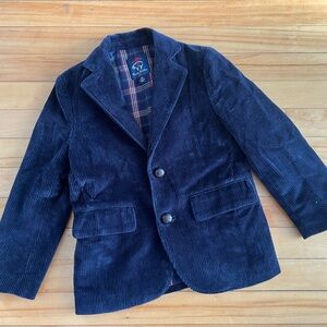Brooks Brothers XS Navy Corduroy Blazer (boys approx. 4-6 years)